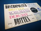 DECCA SXL 2298 WBg ED1 *ROSTROPOVITCH* SCHUMANN /DEBUSSY CELLO SONATAS* BRITTEN*