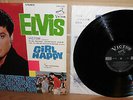 Elvis Presley Girl Happy Japan Victor LP SHP-5436 thick card cover nicecondition