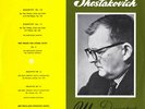 SHOSTAKOVICH String Quartets 11 & 12 BEETHOVEN QUARTET Melodiya C-1769 Early B/S