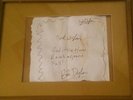 Bob Dylan Handwritten Signed Lyrics 