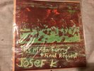 Josef K – It's Kinda Funny / Final Request – original Postcard 7