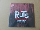 RUTS Babylon's Burning COLOURED VINYL 2 x LP PRESSING LETV309LP