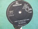 THE BEATLES - I WANT TO HOLD YOUR HAND / THIS BOY - VINYL 45- 1963