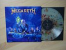 MEGADETH - RUST IN PEACE - CLEAR MULTI COLORED VINYL LP CZECH -