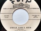 THE ELGINS uncle sams man _ casey cop DOO WOP 45 FLIP 353 VG+ hear