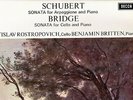 SXL 2426 NB UK - SCHUBERT ARPEGGIONE / BRIDGE CELLO SONATA - ROSTROPOVICH NM+/M