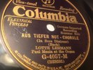 LOTTE LEHMANN 78 RPM SINGS BACH