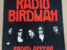 Radio Birdman Radios Appear OZ 1977 1st Press LP No WEA No Insert VG+