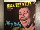 ELLA FITZGERALD IN BERLIN - MACK THE KNIFE [MONO Vinyl LP] HMV CLP1391 VG+/EX-