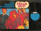 Zappa/The Mothers Freak Out France 1966/1985 RE Zappa Records Gatefold 2LP NM