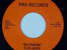 ELLEN TORI AMOS: Baltimore / Walking with You MEA  17-Year Old Tori 45 Pop HEAR