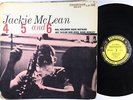 Jackie McLean - 4, 5, And 6 LP - Prestige - PRLP 7048 Mono DG RVG 446 W 50th