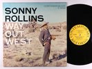 Sonny Rollins - Way Out West LP - Contemporary - C3530 Mono DG