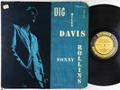 Miles Davis ft. Sonny Rollins - Dig LP - Prestige - PRLP 7012 Mono DG RVG