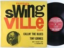 Tiny Grimes - Callin' The Blues LP - Prestige Swingville - SVLP 2004 Mono DG RVG