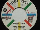Garage Tittyshaker PATSY RAYE & THE BEATNIKS Beatnik's Wish EX ROULETTE 45 HEAR