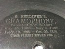E. BERLINER'S GRAMOPHONE -  