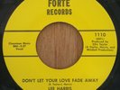 Lee Harris - Don't Let Your Love Fade Away - I'm Gonna Get Your Thing- Forte mp3