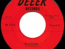 The One Way Street  - Illusions / Never End - DEEEK VG+ 1967 GARAGE PSYCH HEAR