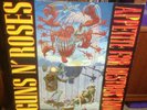 GUNS N' ROSES appetite for destruction 1987 GEFFEN WX 125 ROBOT SLEEVE w/INNER