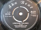 THE WAILERS - Lonesome Feelings c/w There She Goes - Ska Beat 1965 UK Single 45