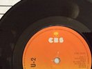 U2 -Another Day-  Irish UKTM rim text 'Sunburst' CBS label 7