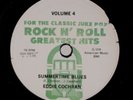 EDDIE COCHRAN: Summertime Blues / Johnny Tilltoson JUKEBOX 78 Rockabilly E- HEAR