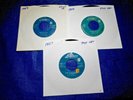 (3) 45'S -EDDIE COCHRAN-