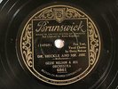 JAZZ OZZIE NELSON ORCH Dr Heckle & Mr. Jibe BRUNSWICK 6861 EE+