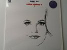 Peggy Lee - Is That All There Is? - Vinyl LP UK 2012 180g Audiphile Ltd Press NM