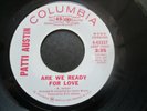 PATTI AUSTIN Are We Ready For Love (Mono/Stereo) PROMO 1972 Columbia 4-45337