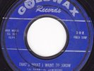 Northern Soul - James Carr - That's what I want to Know - original US Goldwax