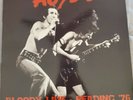 AC/DC Bloody Live Reading '76 Red Vinyl LP Not TMOQ TAKRL Extremely RARE Boot