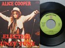 ALICE COOPER 'Elected / Luney Tune' 1972 French 7
