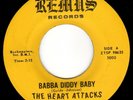 BABBA DIDDY BABY  THE HEART ATTACKS (BEACH NUTS) on REMUS - HEAR COOL GARAGE 45