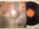 COUNT BASIE AND HIS KANSAS CITY 7-1962 ORANGE IMPULSE STEREO LP-VAN GELDER STAMP