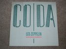 Led Zeppelin - Coda (vinyl album) 1982 First Pressing - embossed gatefold sleeve