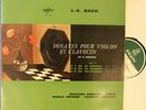 Barchet+Veyron-Lacroix. Bach (Violin sonatas 1-3). Erato LDE 3169. NM