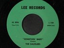DAZZLERS: Somethin' Baby / Knockout 45 (repro) rare Rockabilly