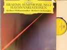 Karajan. Brahms (Symphony 2; Haydn variations). DGG 423 142 dig. NM