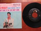 RARE ELVIS PRESLEY 45 W/SLEEVE - GOOD ROCKIN' TONIGHT/I DON'T CARE IF THE SUN