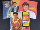 3 Elvis Record Albums 33 RPM Frankie and Johnny, Spinout, & Blue Hawaii