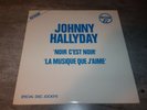 LP 33T MAXI HALLYDAY 'NOIR C'EST NOIR'/ PROMO PHILIPS