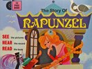 RAPUNZEL 346 Disney Read Along Book & Record Set New Mint SEALED Rare