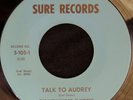 HEAR 45 Killer  GROUP DOO-WOP / HOLLYWOOD PLAYBOYS Talk To Audrey 1960 SURE VG++