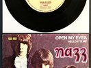 THE NAZZ Open My Eyes/Hello It's Me 45+PIC SLEEVE '68 ORIG Todd Rundgren SGC-001