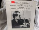 Bronislaw Huberman Plays Beethoven Schubert Bruno Walter Soc BWS-737 1977 New