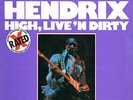JIMI HENDRIX High, Live 'N Dirty LP (special limited collector's edition ) . jim