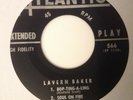LAVERN BAKER -  45rpm EP INC BOP-TING-A-LING AND SOUL ON FIRE - ATLANTIC  566.