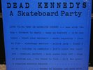 Dead Kennedys - A Skateboard Party - Vinyl LP 1983 - LIVE, RARE GERMAN IMPORT